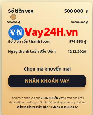 Các bước đăng ký vay tiền Cashberry