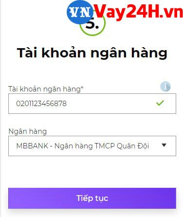 Các bước đăng ký vay tiền MoneyVeo 11