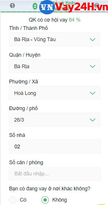 Hướng dẫn đăng ký vay tiền senmo 3
