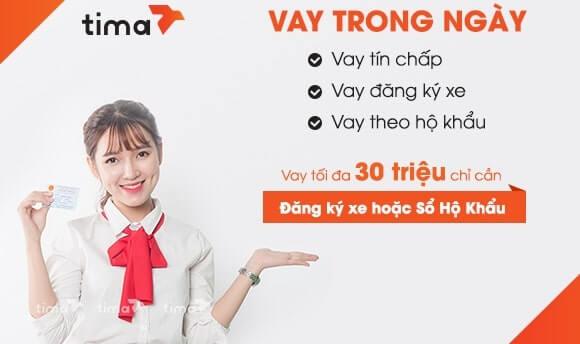 Vay tiền bằng cavet xe máy với tima