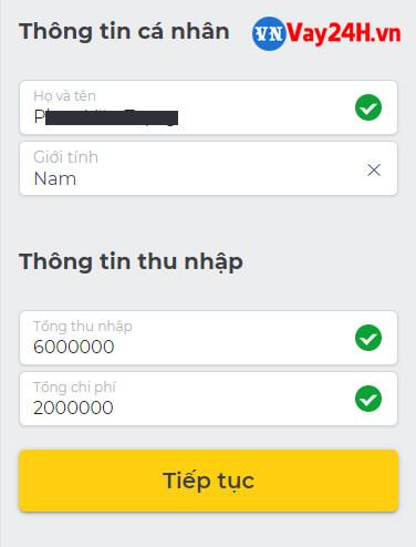 Hướng dẫn đăng ký vay tiền tamo 3