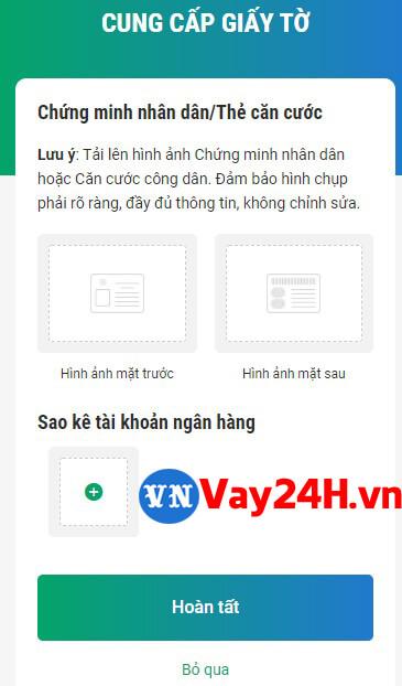 Hướng dẫn đăng ký vay tiền avay