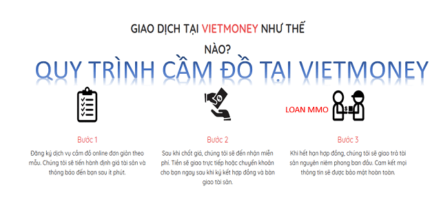 Các bước tiến hành đăng ký cầm đồ online đơn giản, chính xác