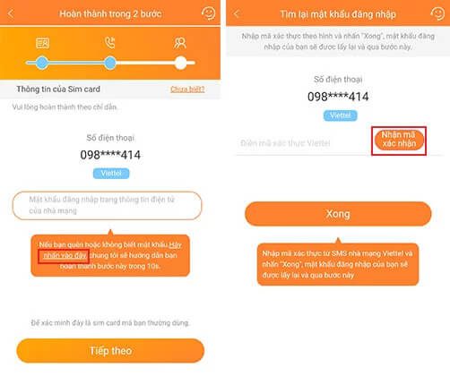 Xác minh số điện thoại Uvay