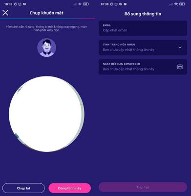 Bổ sung thông tin cá nhân